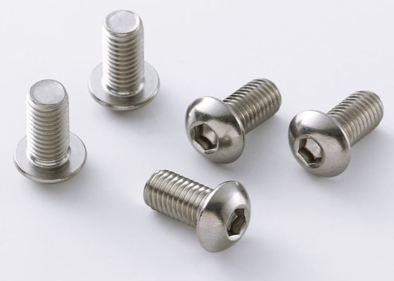 Altos el hexágono principal redondo de acero inoxidable de la dureza 304 atornilla el 100% modificado para requisitos particulares bajo normas de calidad del UNI del estruendo BS del ISO