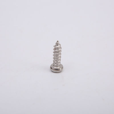 El acero de carbono galvanizado atornilla GB845-85 la cruz Pan Head Self Tapping Screw