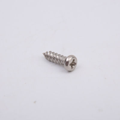 El acero de carbono galvanizado atornilla GB845-85 la cruz Pan Head Self Tapping Screw