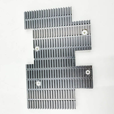El disipador de calor de encargo 3240 11m m de la aleación de aluminio oxidó a Chip Heat Sink electrónico negro