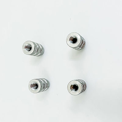 Pin de acero inoxidable de cobre médico del eje del metal de las piezas de encargo del torno