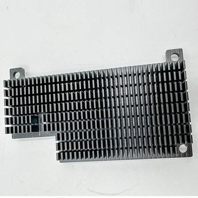 Disipador de calor anodizado negro del sistema de enfriamiento, disipador de calor de aluminio de encargo de la CPU
