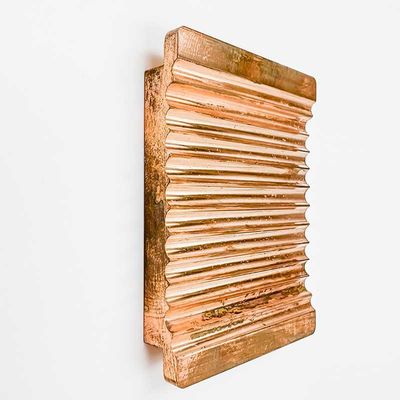 CNC que trabaja a máquina el disipador de calor de cobre lleno de la CPU, disipador de calor que raspa para la industria de iluminación