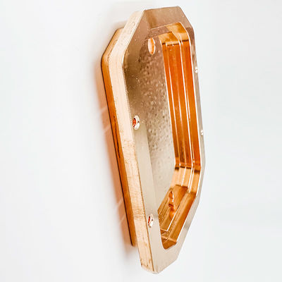 Piezas de cobre que trabajan a máquina modificadas para requisitos particulares para la CPU del ordenador/la industria de iluminación