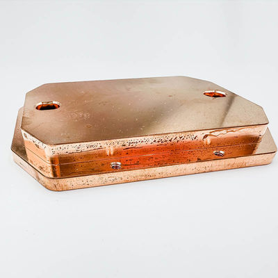 Piezas de cobre que trabajan a máquina modificadas para requisitos particulares para la CPU del ordenador/la industria de iluminación