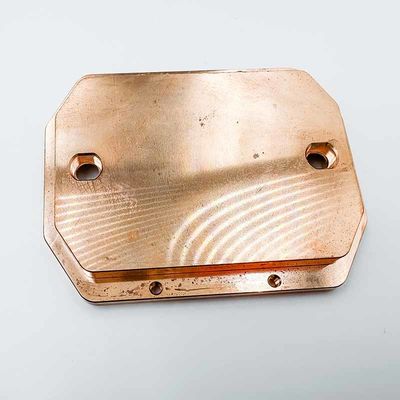 Piezas de cobre que trabajan a máquina modificadas para requisitos particulares para la CPU del ordenador/la industria de iluminación