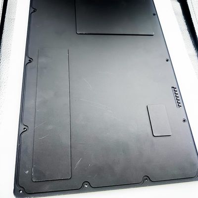 Disipador de calor de aluminio de torneado de la protuberancia de las piezas del CNC que muele que trabaja a máquina para el instrumento de la comunicación