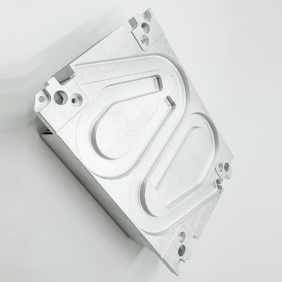Disipador de calor de aluminio de las piezas de metal del CNC que trabaja a máquina para el inversor fotovoltaico