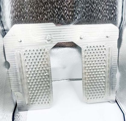 Embase de aluminio del ordenador portátil del CNC que trabaja a máquina, base reservada estupenda del ordenador portátil de la aleación de aluminio del poder más elevado del ventilador del disipador de calor del ordenador portátil