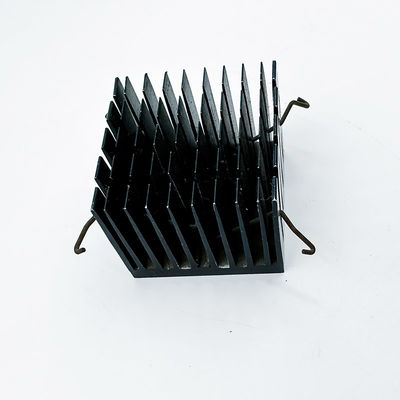 Disipador de calor de aluminio dedicado del bloque de la transferencia de calor, disipador de calor de encargo de la CPU
