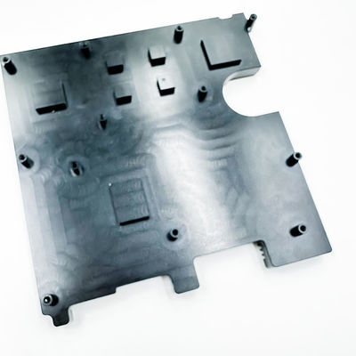 Radiador anodizado negro de aluminio del disipador de calor de las piezas del CNC del automóvil que trabaja a máquina
