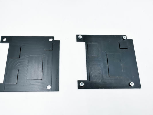 Aletas de aluminio del disipador de calor de las piezas del CNC de Feitai que trabajan a máquina que sueldan con autógena componentes de enfriamiento del radiador