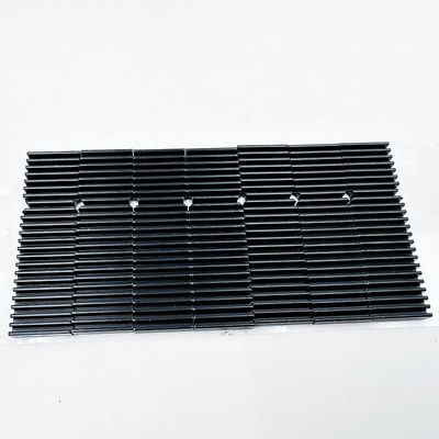 Disipador de calor de aluminio de la protuberancia de aluminio de encargo ISO9001 para el satélite de comunicaciones