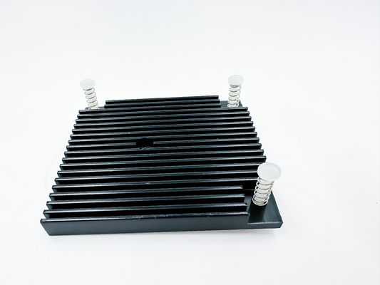 Disipador de calor de aluminio de la protuberancia de aluminio de encargo ISO9001 para el satélite de comunicaciones