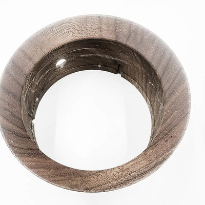 Piezas de madera del CNC del prototipo del OEM, piezas de encargo de torno del CNC