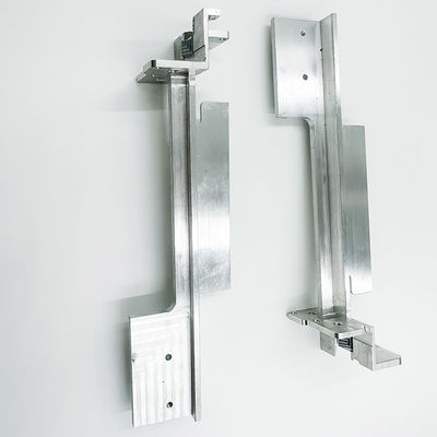 Componentes que muelen superficiales del CNC de la precisión del CNC de las piezas de aluminio de Chrome que trabajan a máquina que platean