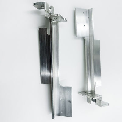 Componentes que muelen superficiales del CNC de la precisión del CNC de las piezas de aluminio de Chrome que trabajan a máquina que platean