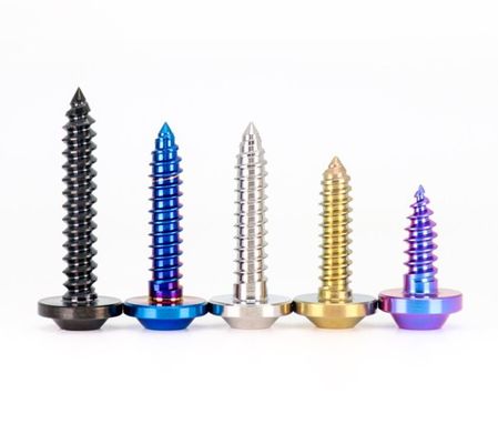 El titanio TC4 atornilla el tornillo principal penetrante del platillo volante para la decoración de la motocicleta