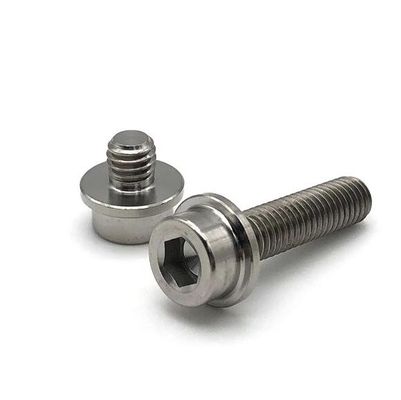 El titanio M6 atornilla las sujeciones de alta resistencia del titanio ahueca el tornillo hexagonal principal