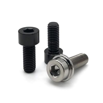El titanio M6 atornilla las sujeciones de alta resistencia del titanio ahueca el tornillo hexagonal principal