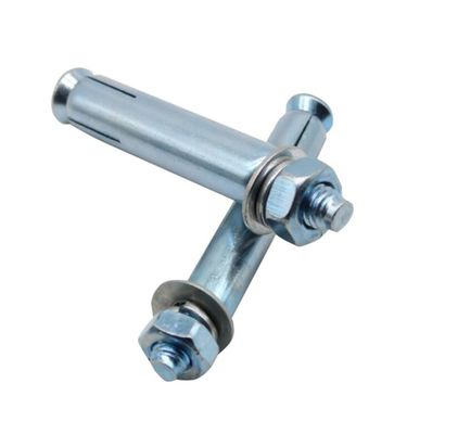 Tornillo galvanizado del perno de extensión, tornillo de la extensión del hierro M8 M10 de la impulsión
