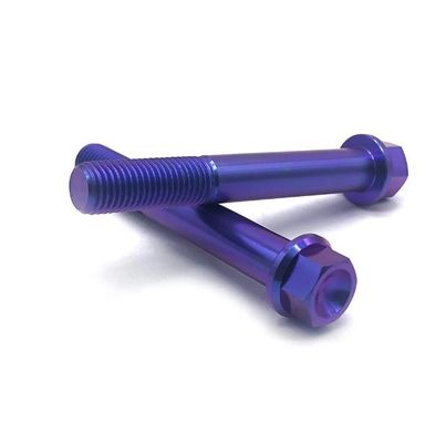 Sujeción automotriz del hexágono ISO9001 del tornillo del reborde del tornillo de la aleación externa del titanio