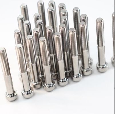 Tornillos principales de la aleación del titanio del tornillo de la taza de los pernos de tornillo de zócalo del hex. de la aleación del titanio