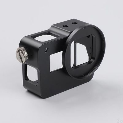Piezas de encargo del hardware ISO9001, accesorios de la cámara del metal de la aleación de aluminio