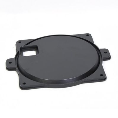 Servicio electroforético del bastidor de la precisión de la aleación de aluminio negro para los accesorios eléctricos