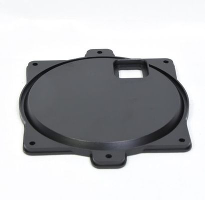 Servicio electroforético del bastidor de la precisión de la aleación de aluminio negro para los accesorios eléctricos