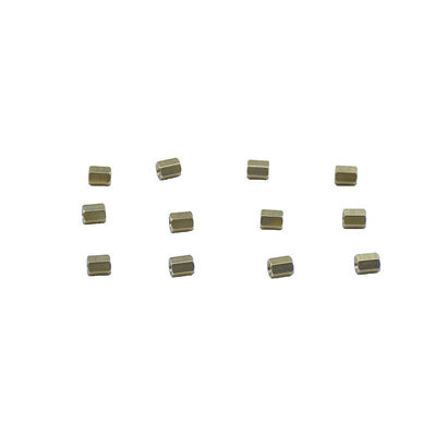 Las piezas de CNC de latón para tornillos de cabeza plana DIN BS ANSI JIS GB Standard