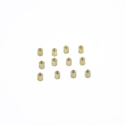 Las piezas de CNC de latón para tornillos de cabeza plana DIN BS ANSI JIS GB Standard