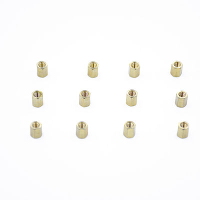 Las piezas de CNC de latón para tornillos de cabeza plana DIN BS ANSI JIS GB Standard