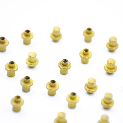 OEM piezas CNC personalizadas tornillos de latón con servicio de mecanizado de torneado de fresado lineal